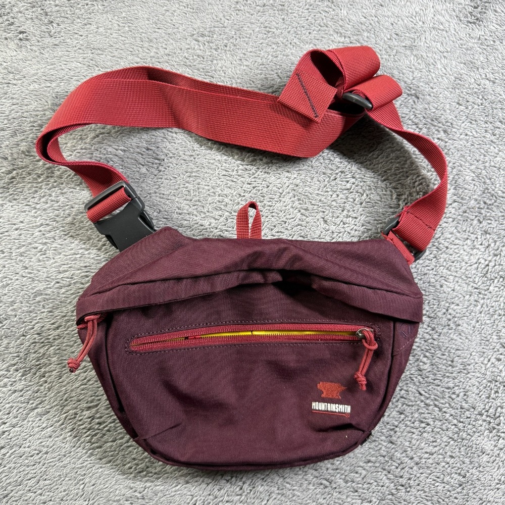 Mountainsmith Knockabout Maroon Red Lumbar Fanny Waist Pack Bum Bag Hybrid Sling